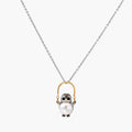 Wise Owl Pearl Necklace