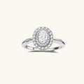 The Inheritance Double Halo Moissanite Ring
