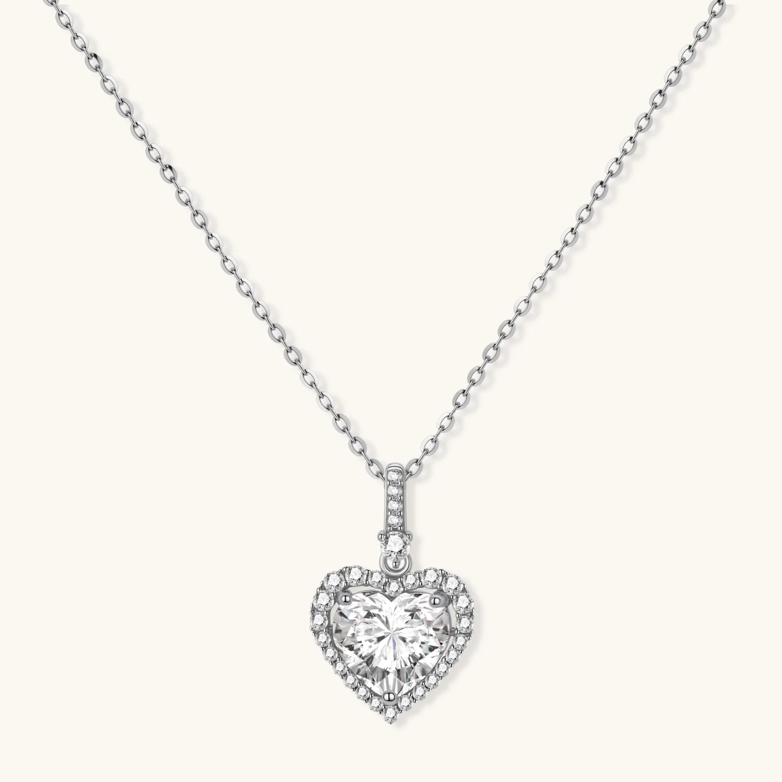 Essays In Romance Moissanite Necklace