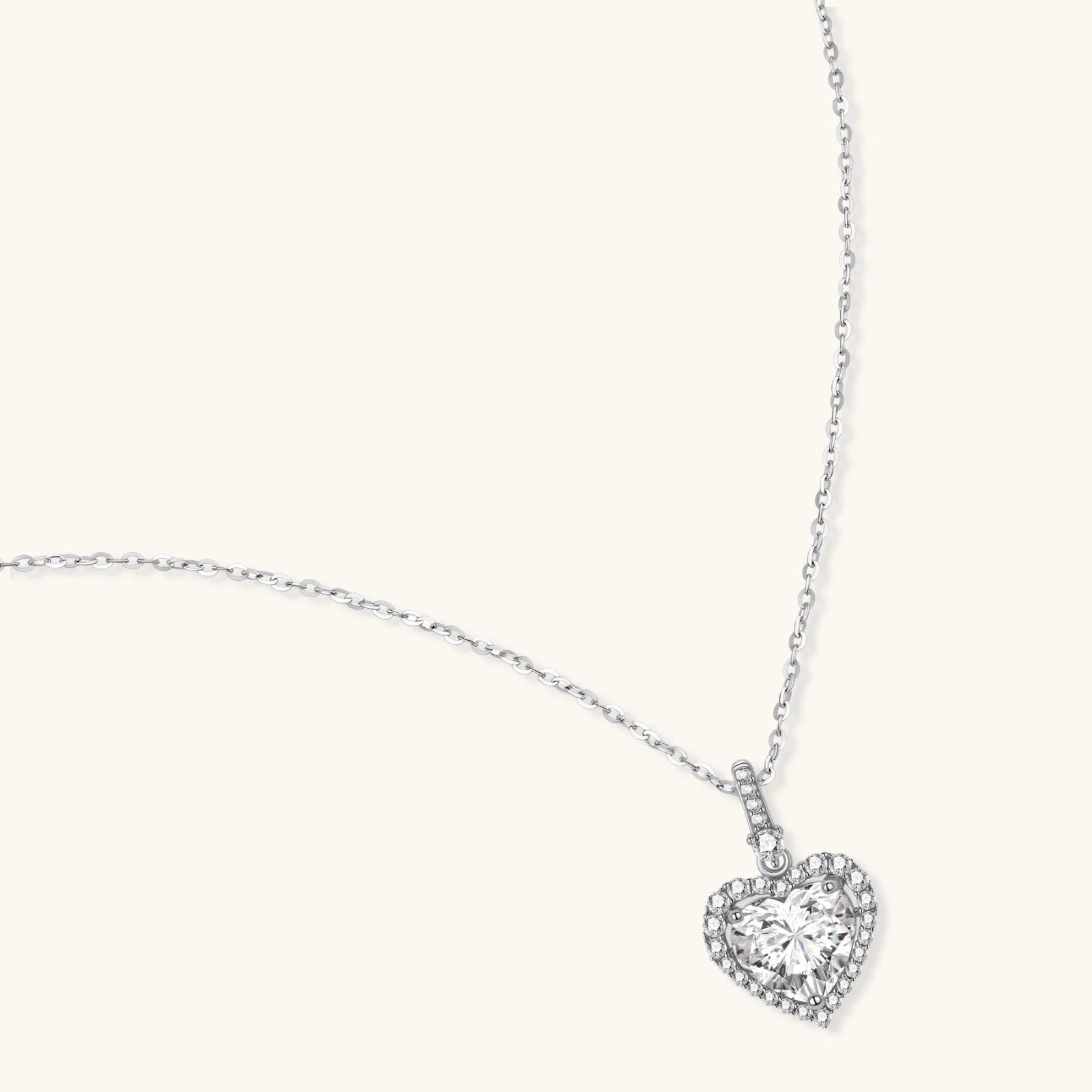 Essays In Romance Moissanite Necklace