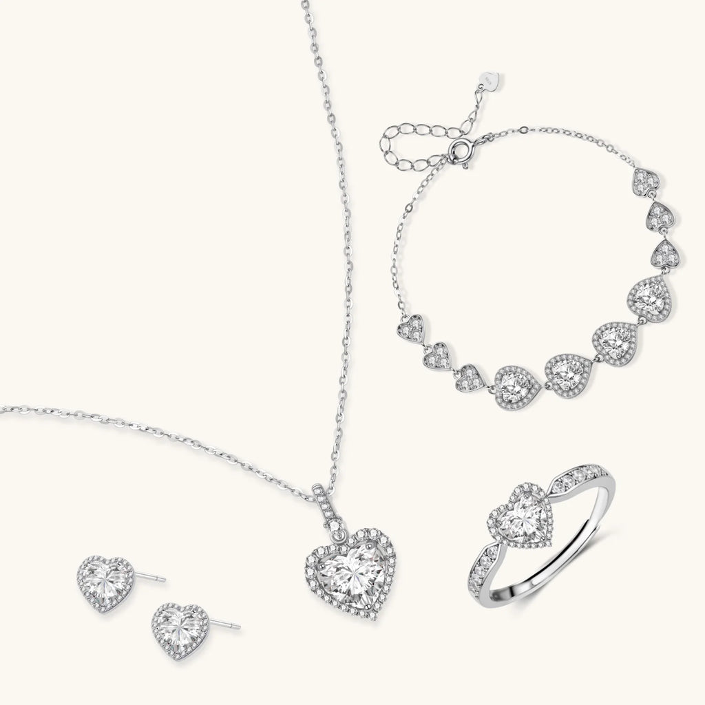 Lovers Symphony Moissanite Set