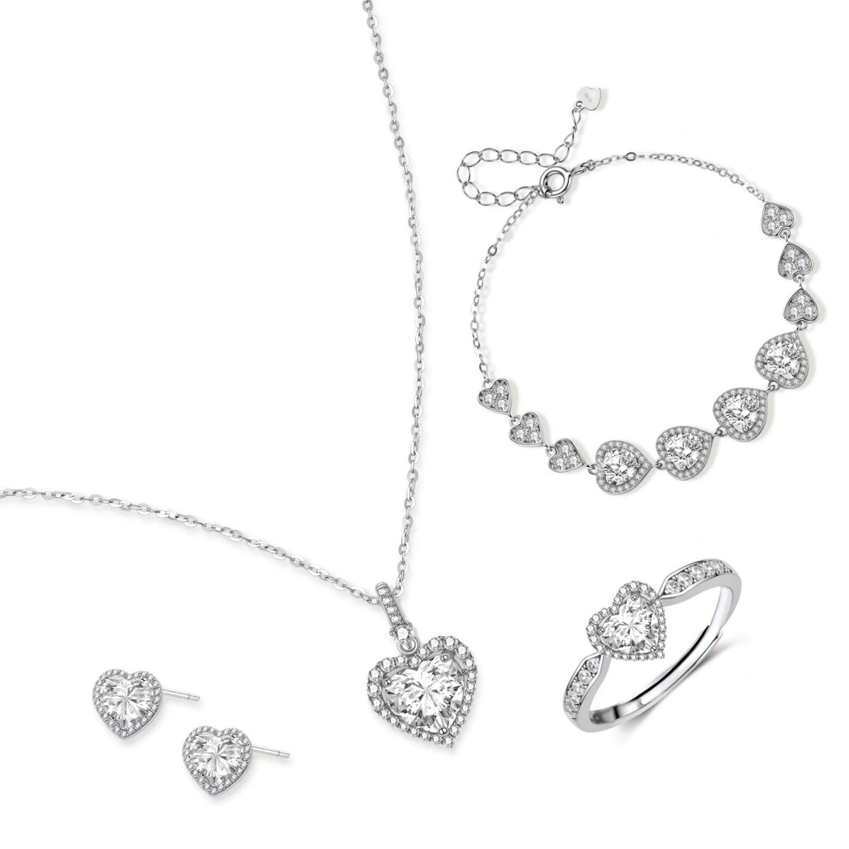 Lovers Symphony Moissanite Set