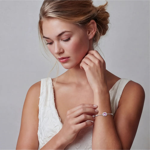 Blush Dreams Moissanite Set