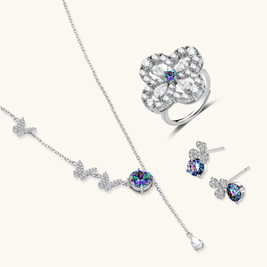 Lucky Enough Moissanite Set