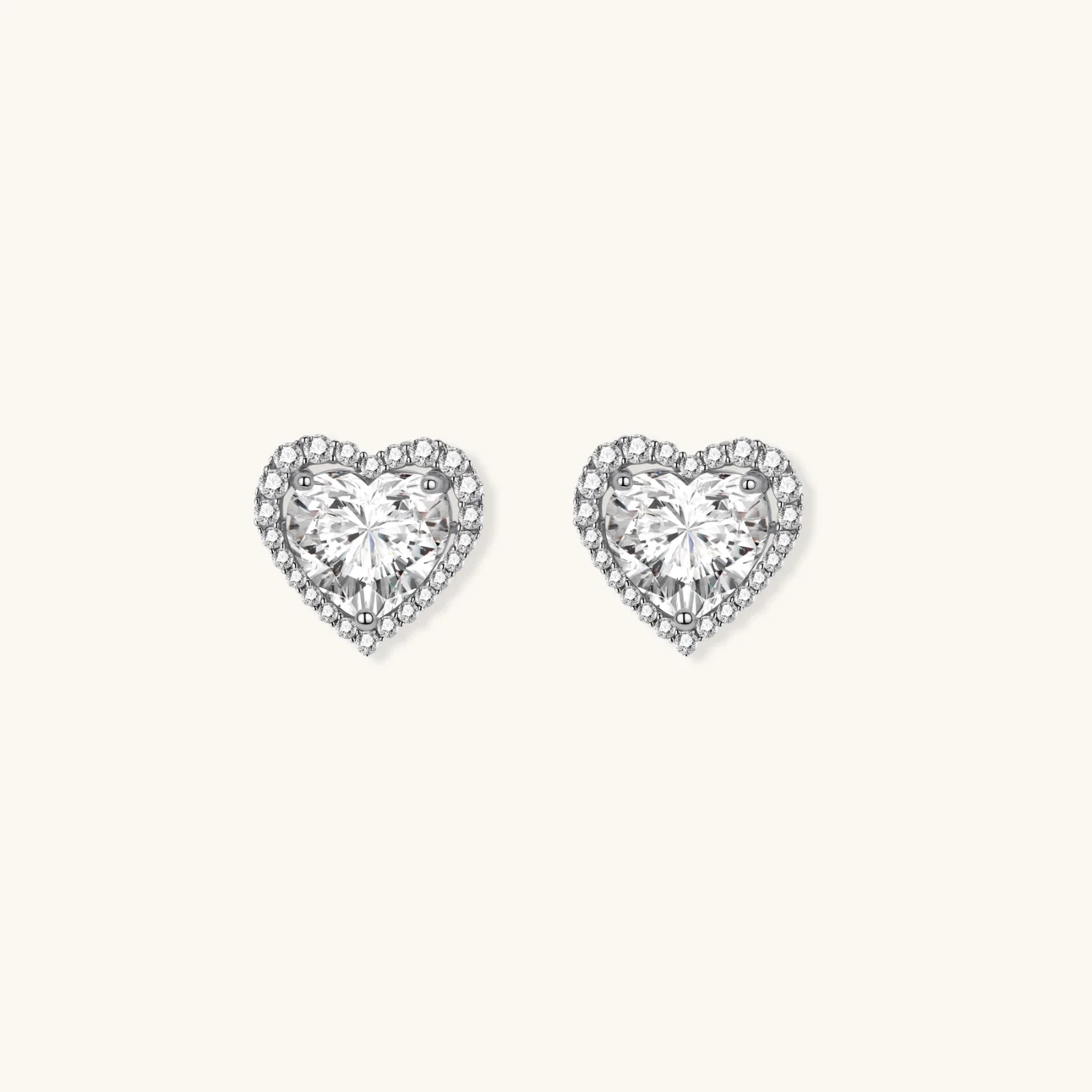 Heir to My Heart Moissanite Studs