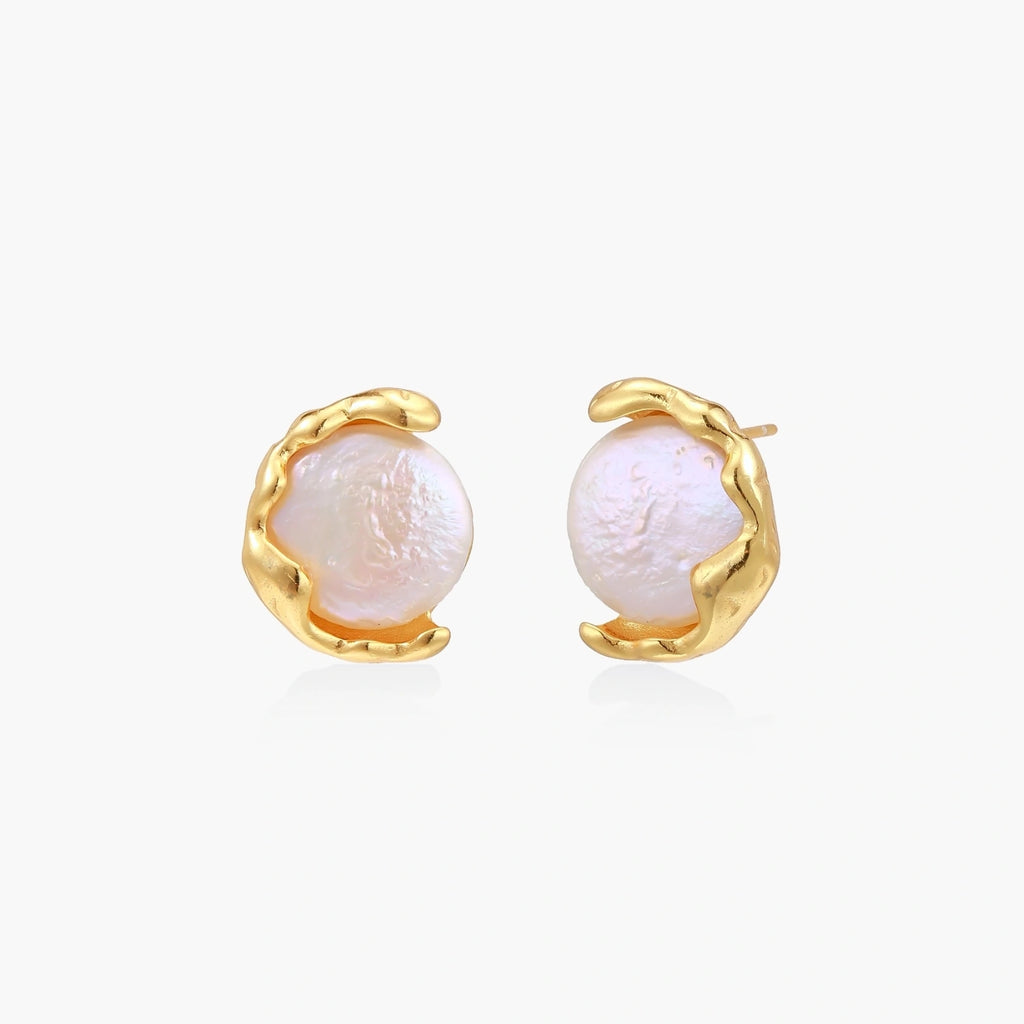 Pearl Embrace Studs
