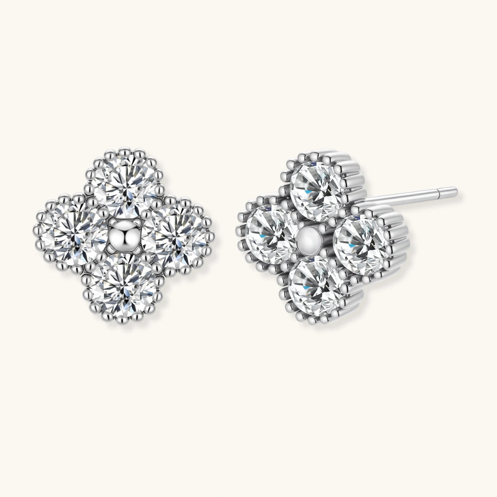 Fortuna Moissanite Studs