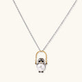 Wise Owl Pearl Necklace