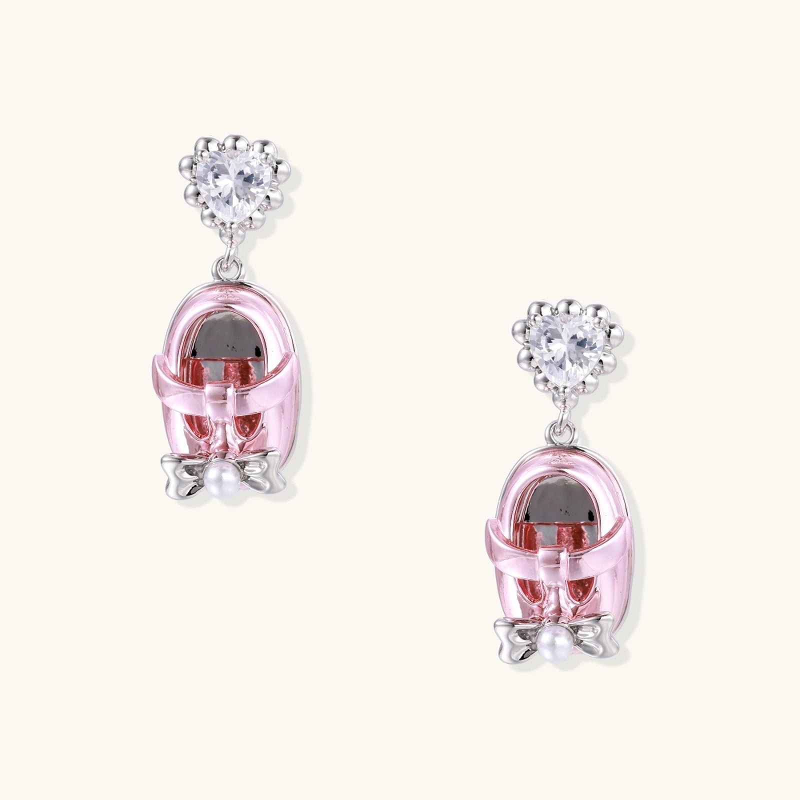 Tiny Dancer Ballet Slipper Earrings