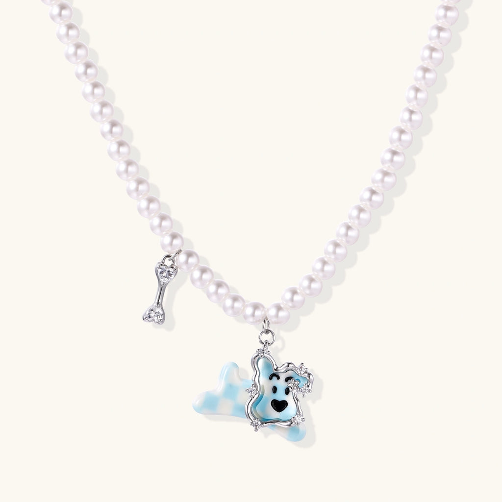 Moonlit Companion Pearl Necklace
