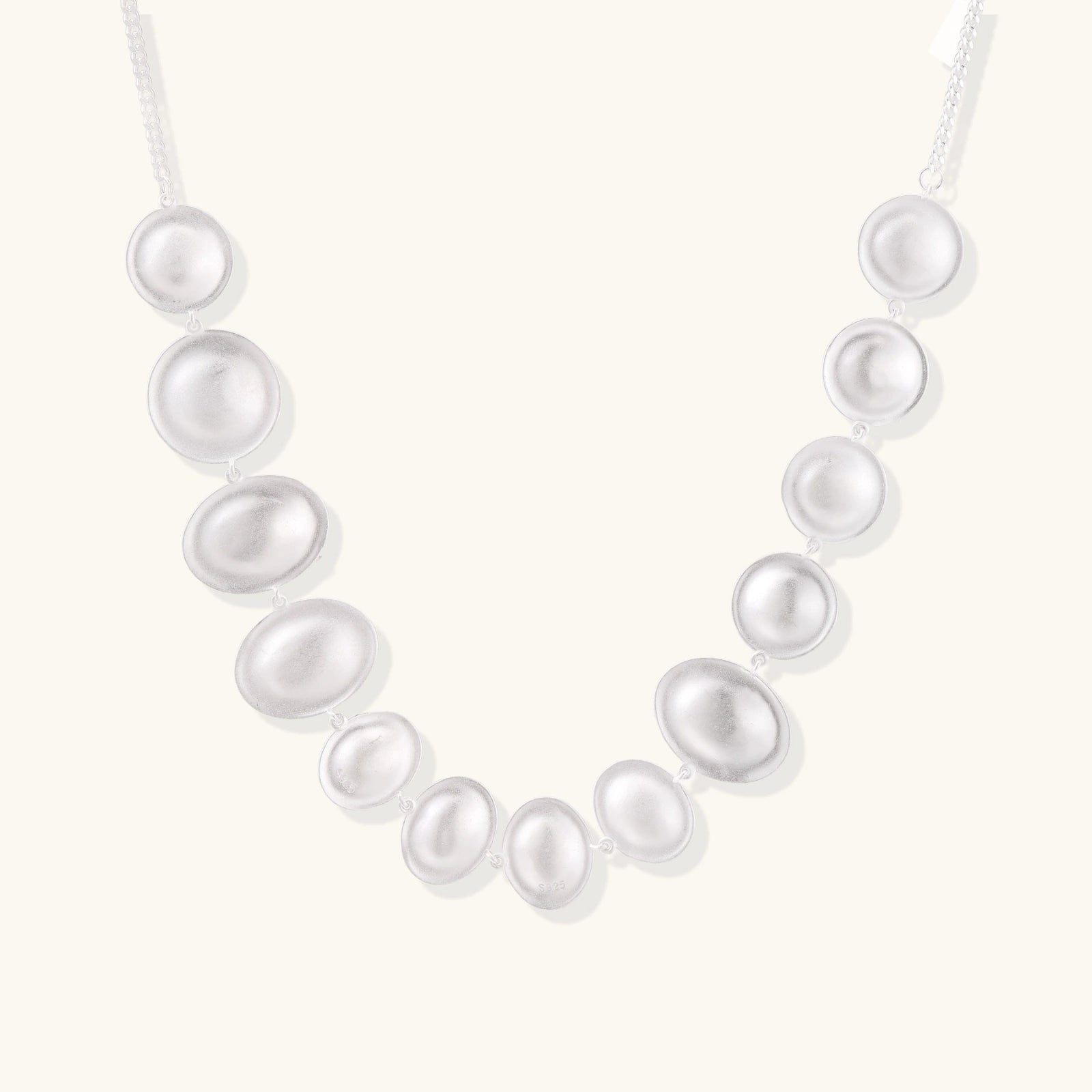 Moonstone Bubble Necklace