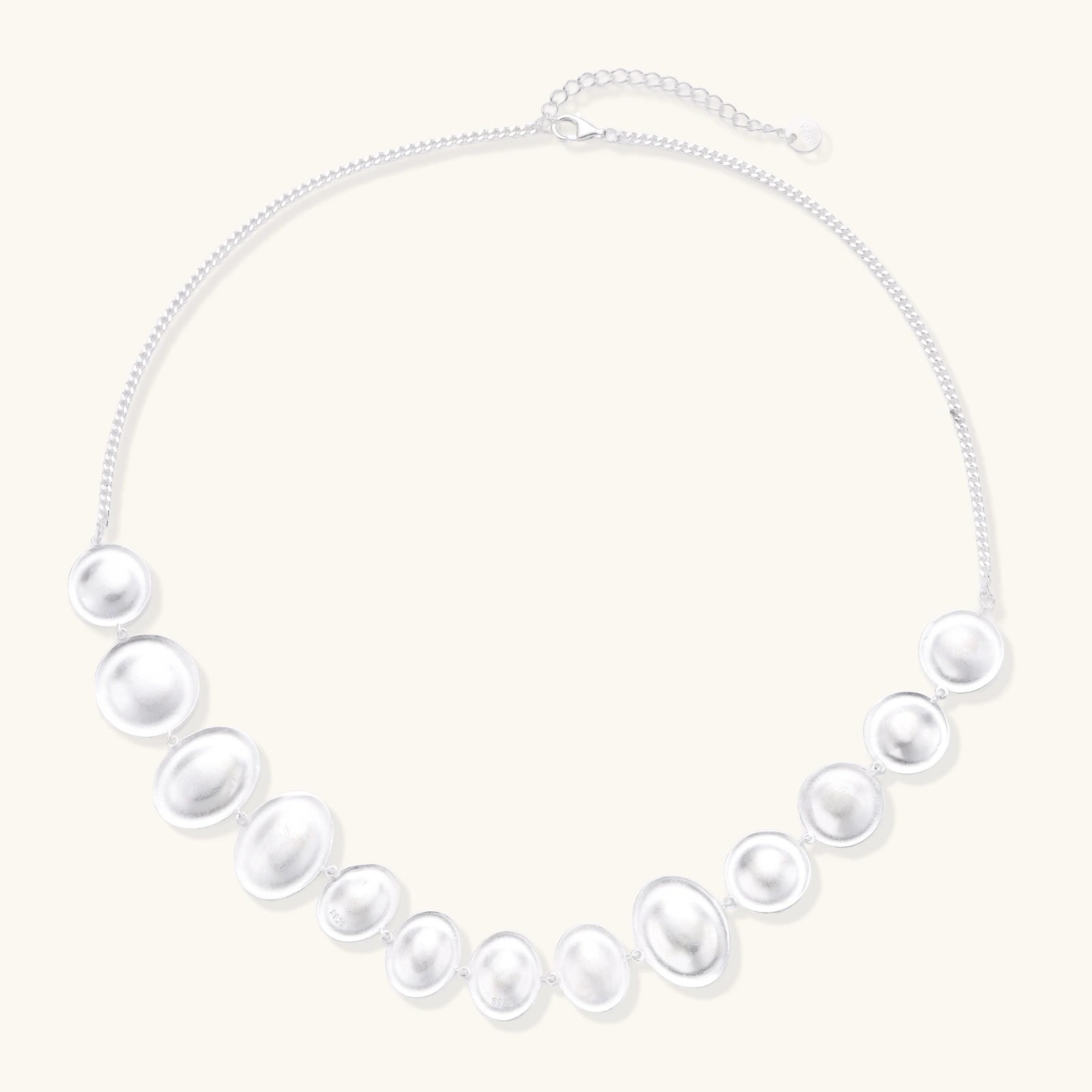 Moonstone Bubble Necklace