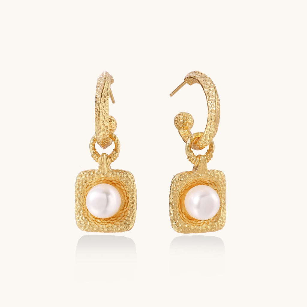Crowned in Light Drop Earrings