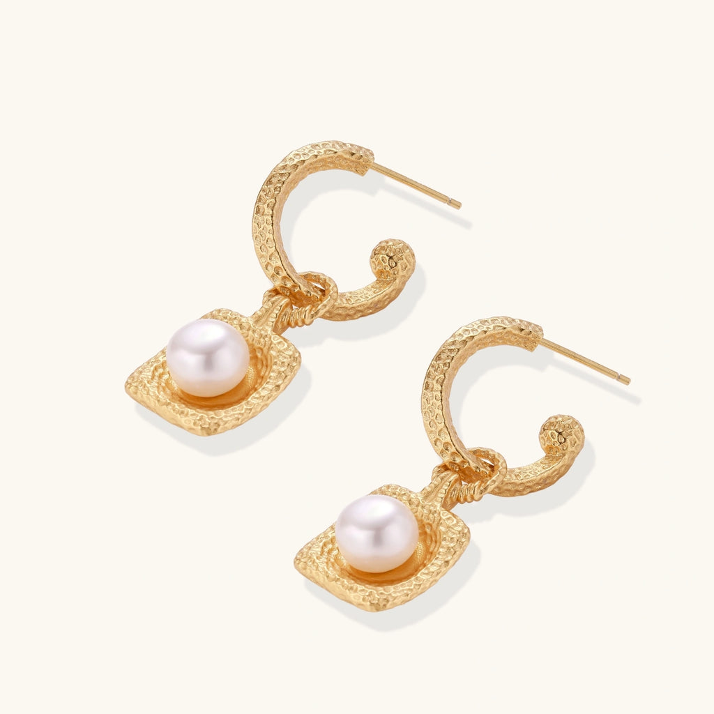 Crowned in Light Drop Earrings