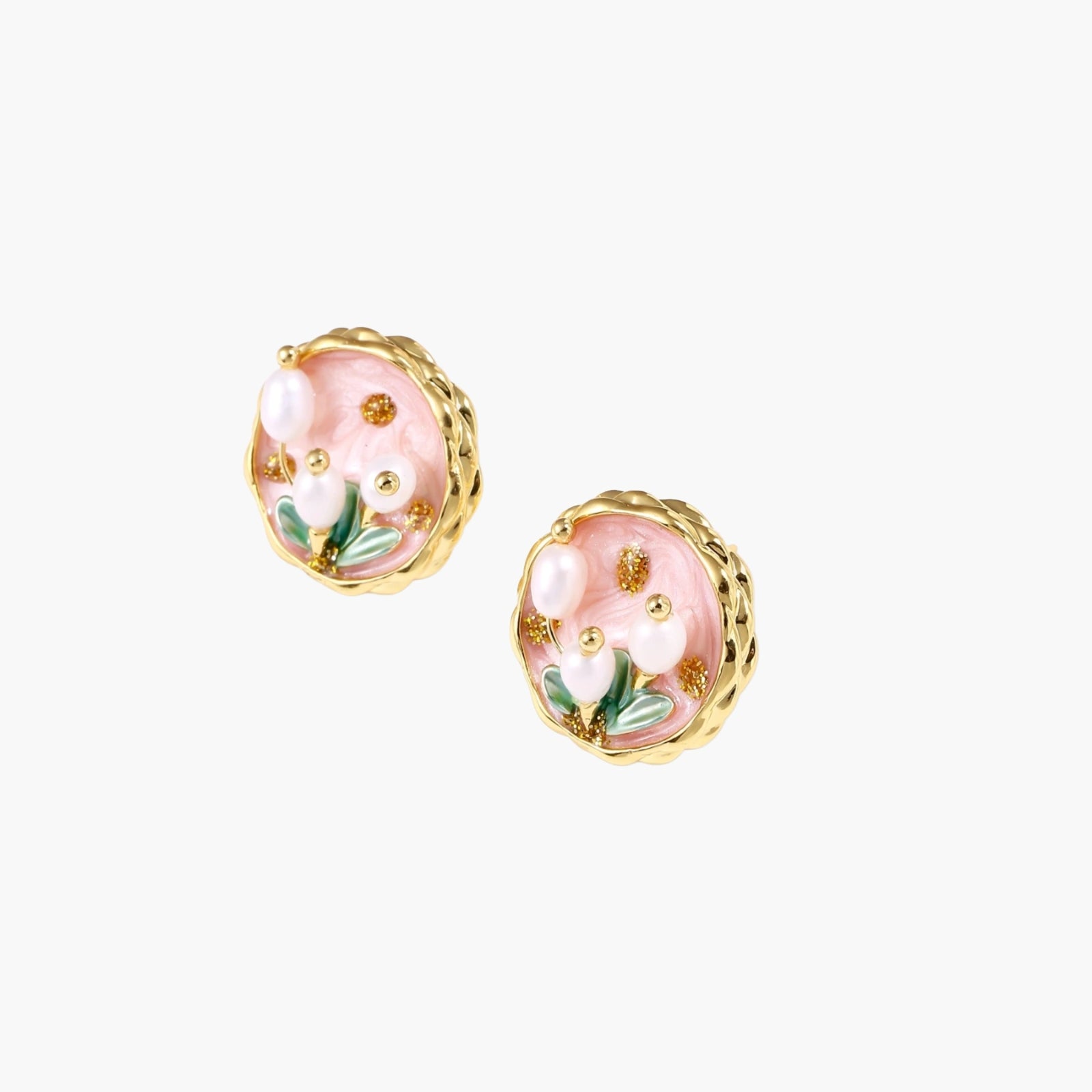 Garden Pearl Studs