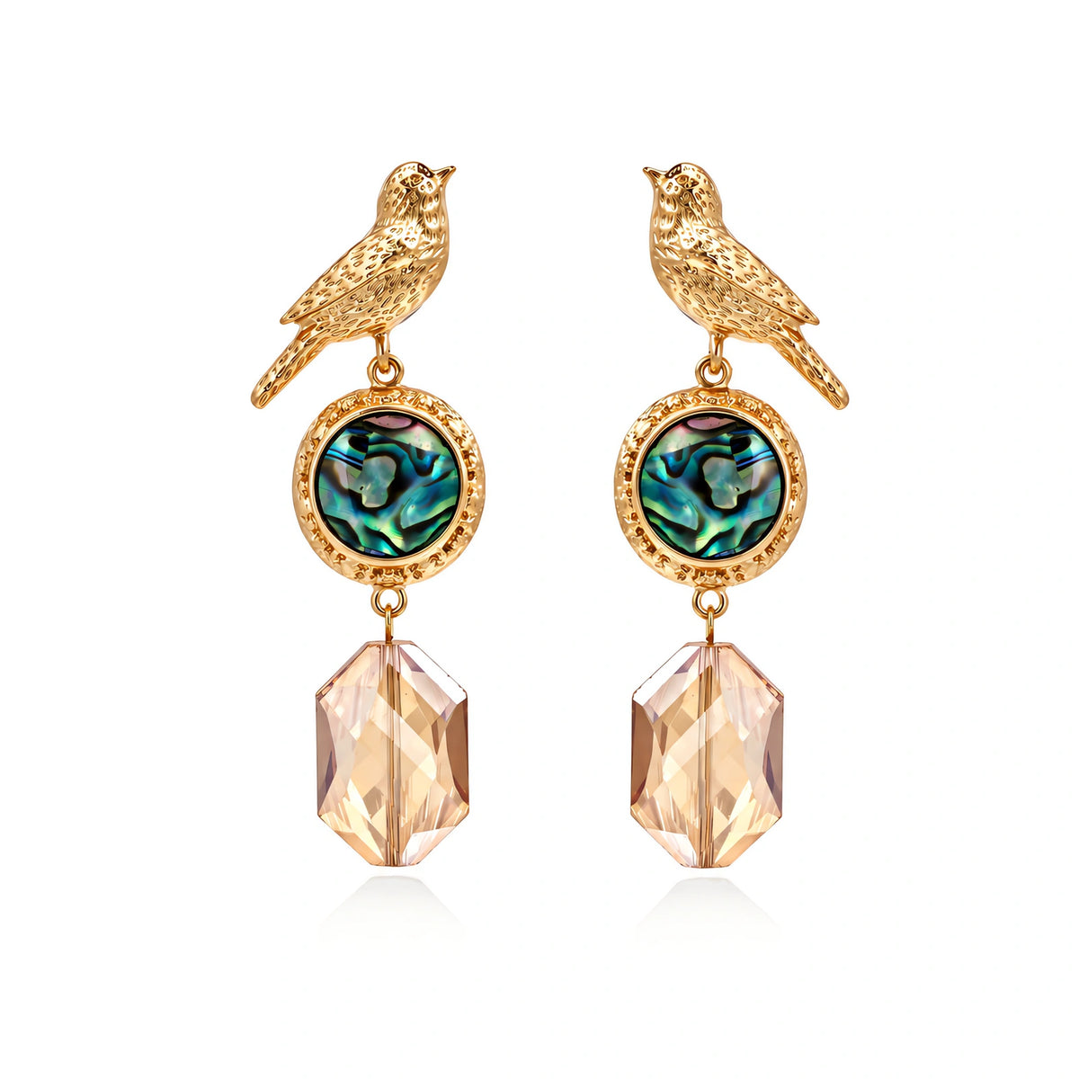 Songbird Abalone Drop Earrings