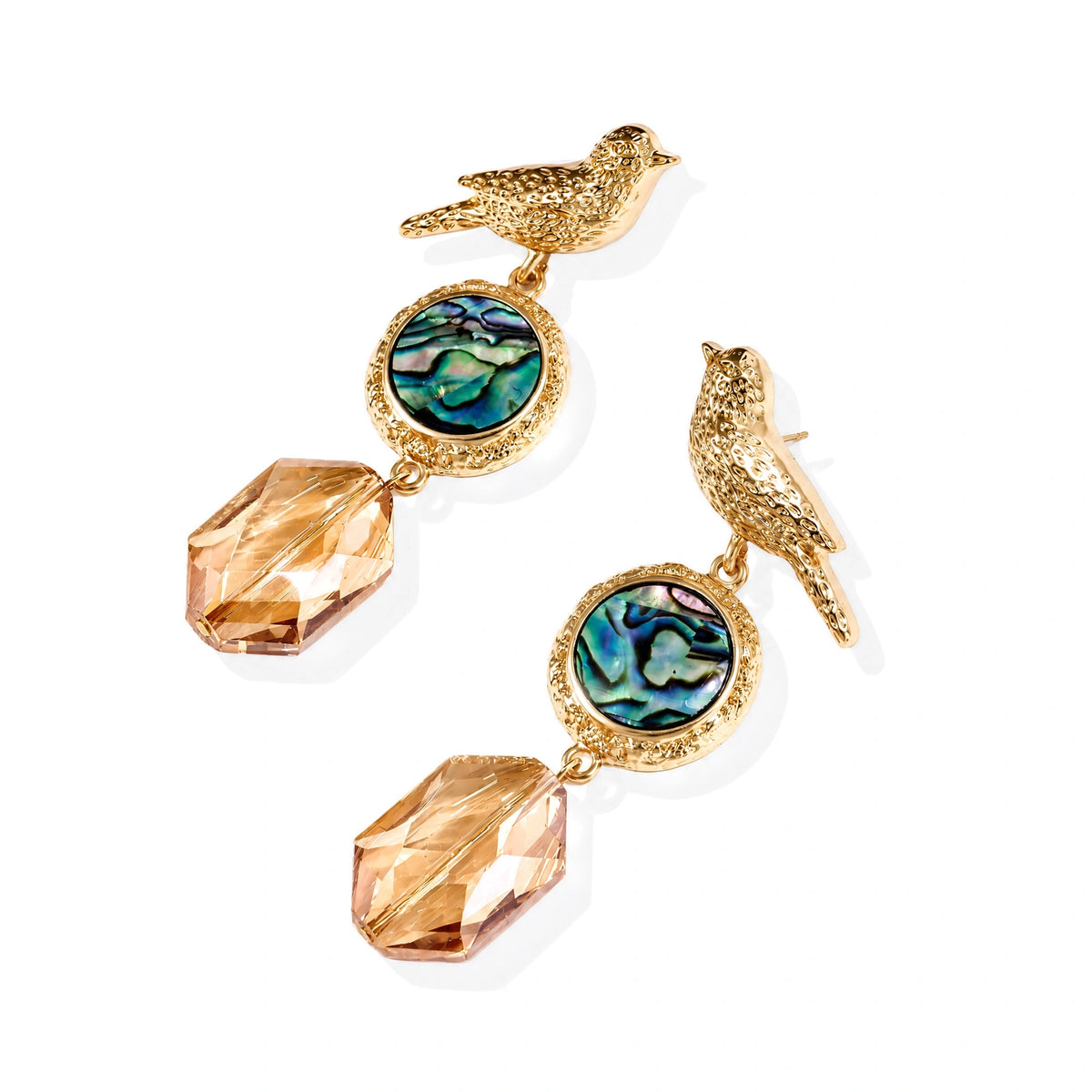 Songbird Abalone Drop Earrings