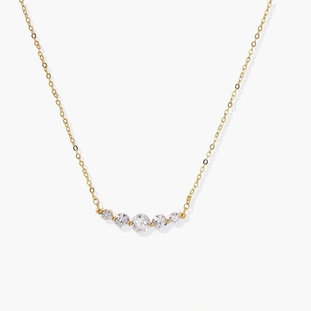 Golden Arc Necklace
