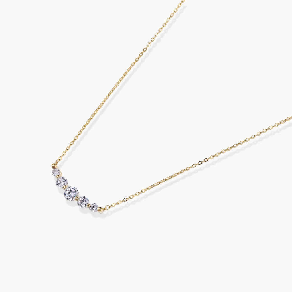 Golden Arc Necklace