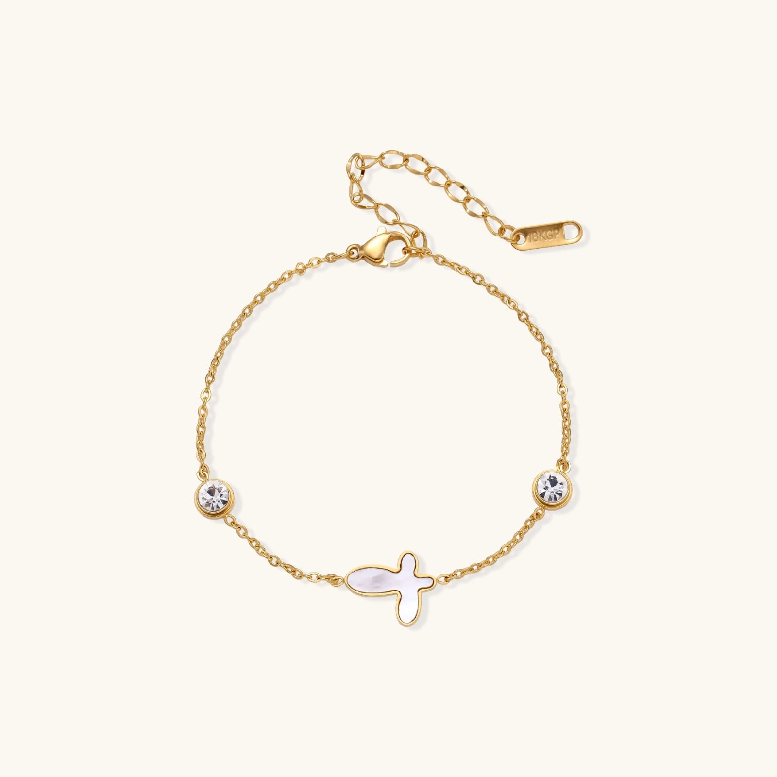 Diamond Dove Bracelet