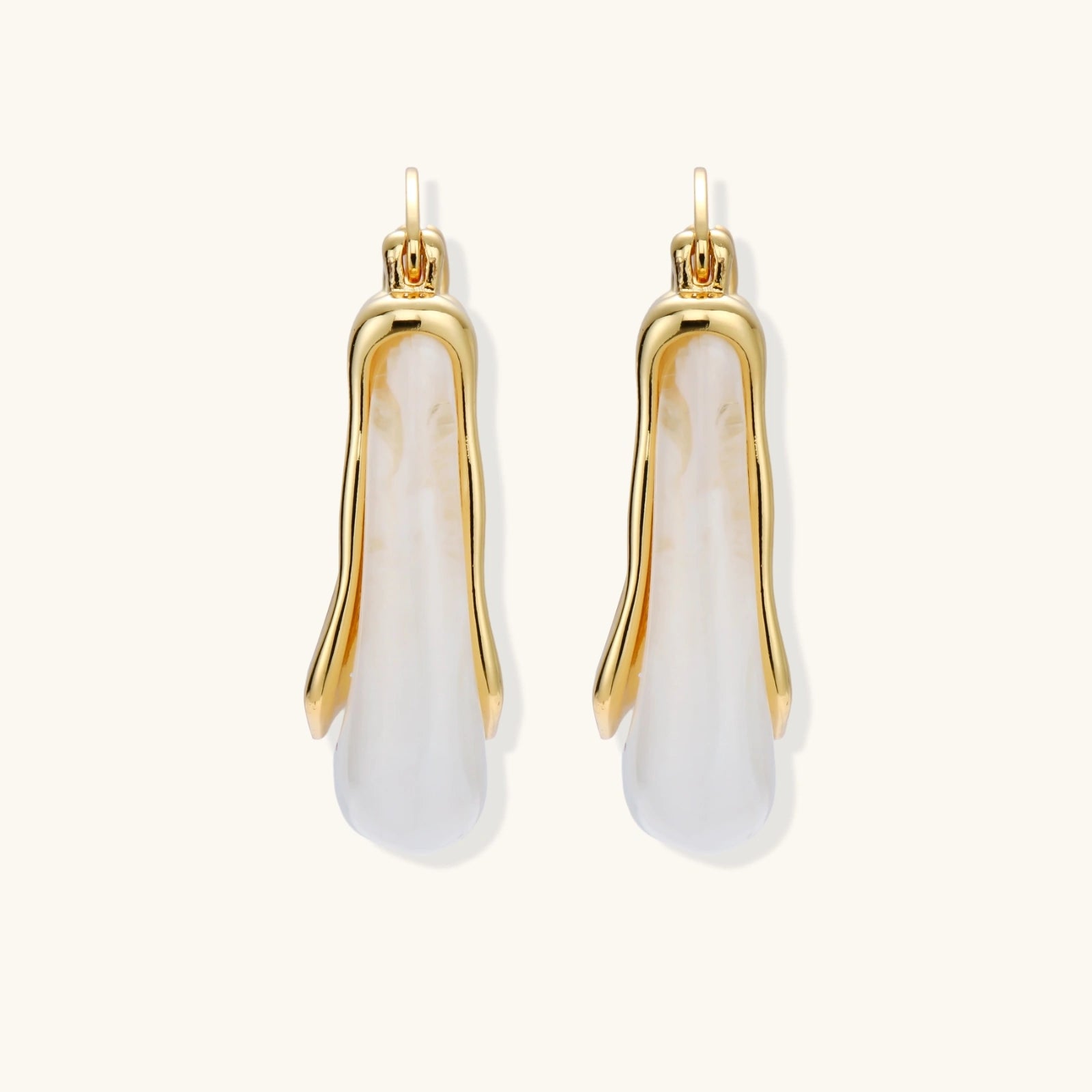 Liquid Gold Hoops