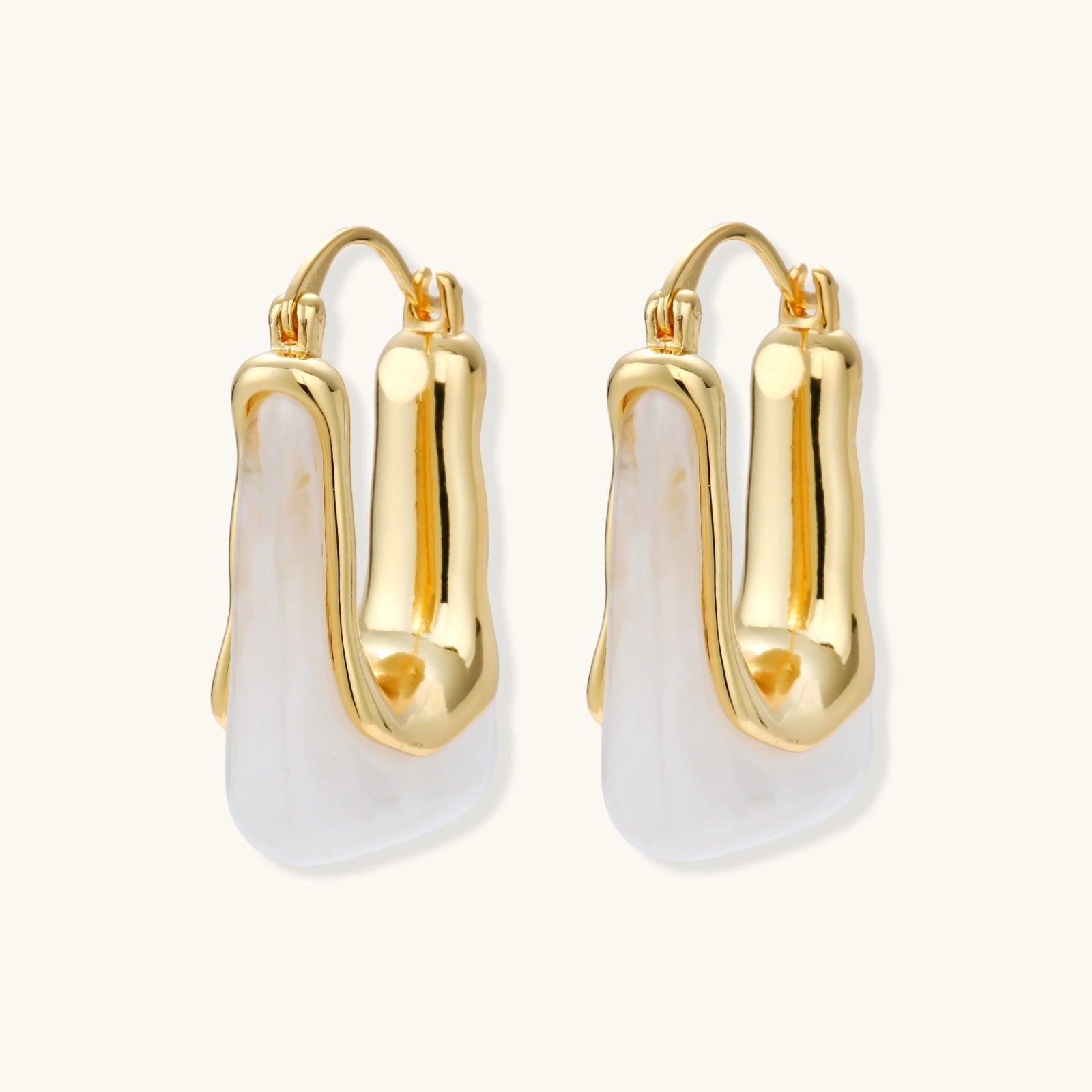 Liquid Gold Hoops