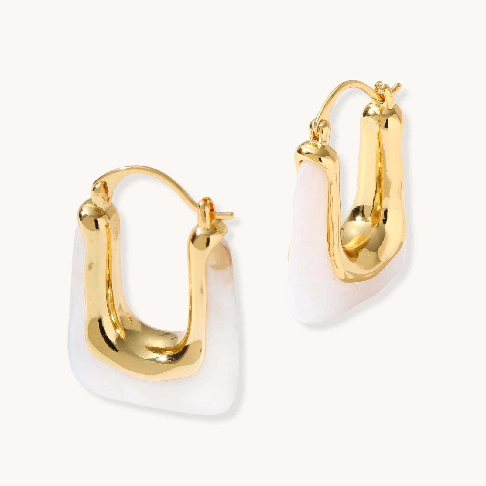 Liquid Gold Hoops