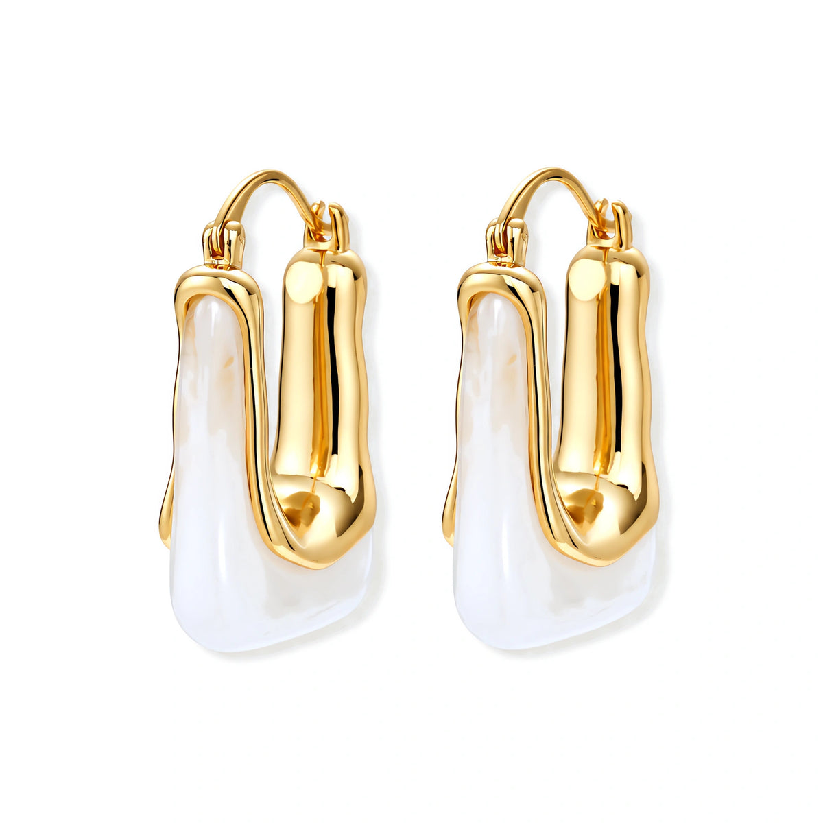 Liquid Curve Hoops
