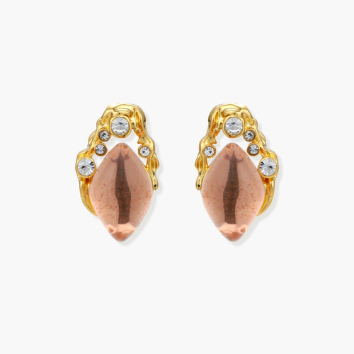 Coral Dreams Baroque Studs