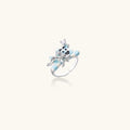 Delft Dreams Pup Flower Ring