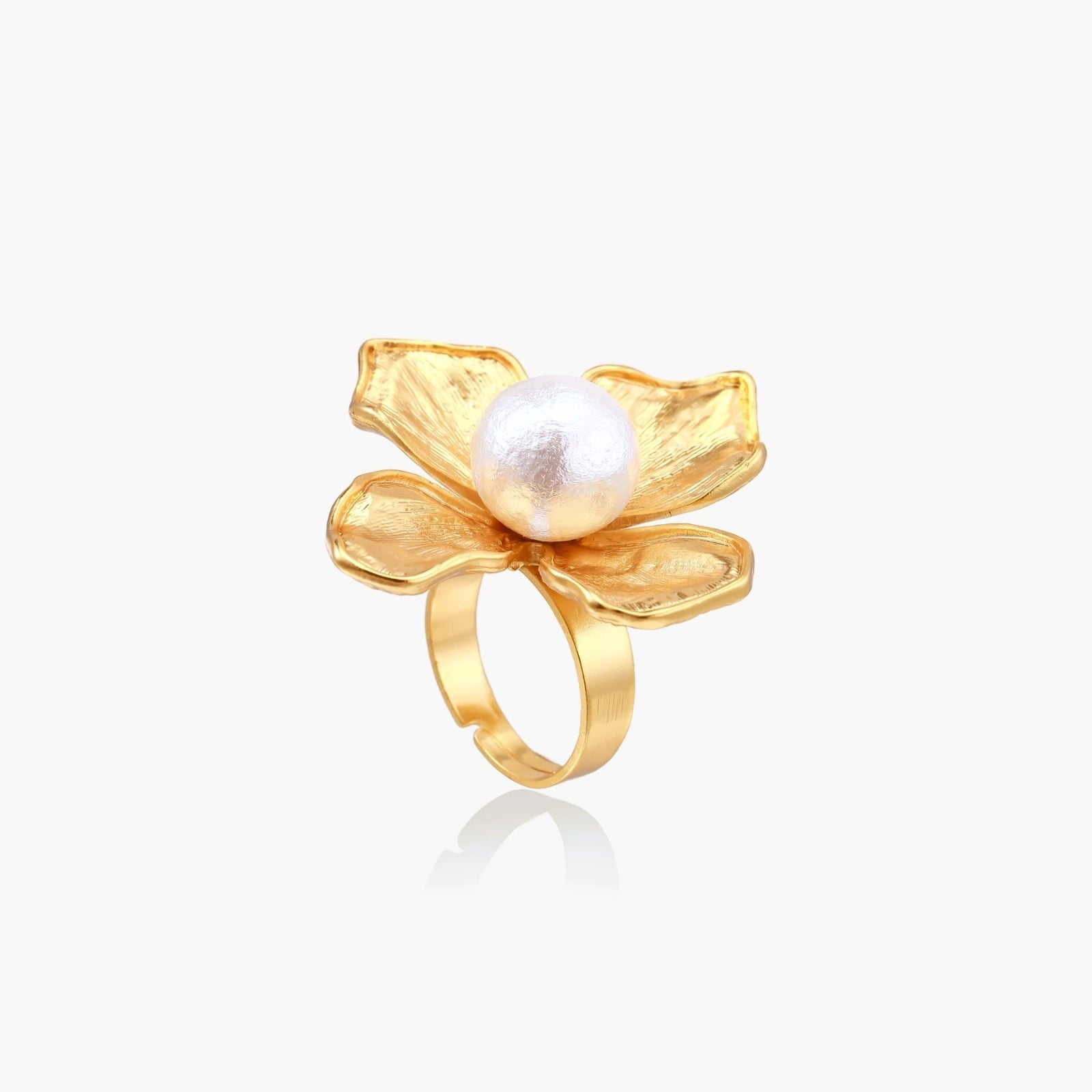 Blooming Pearl Statement Ring