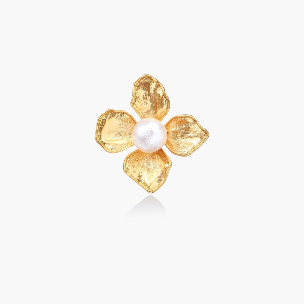 Blooming Pearl Statement Ring