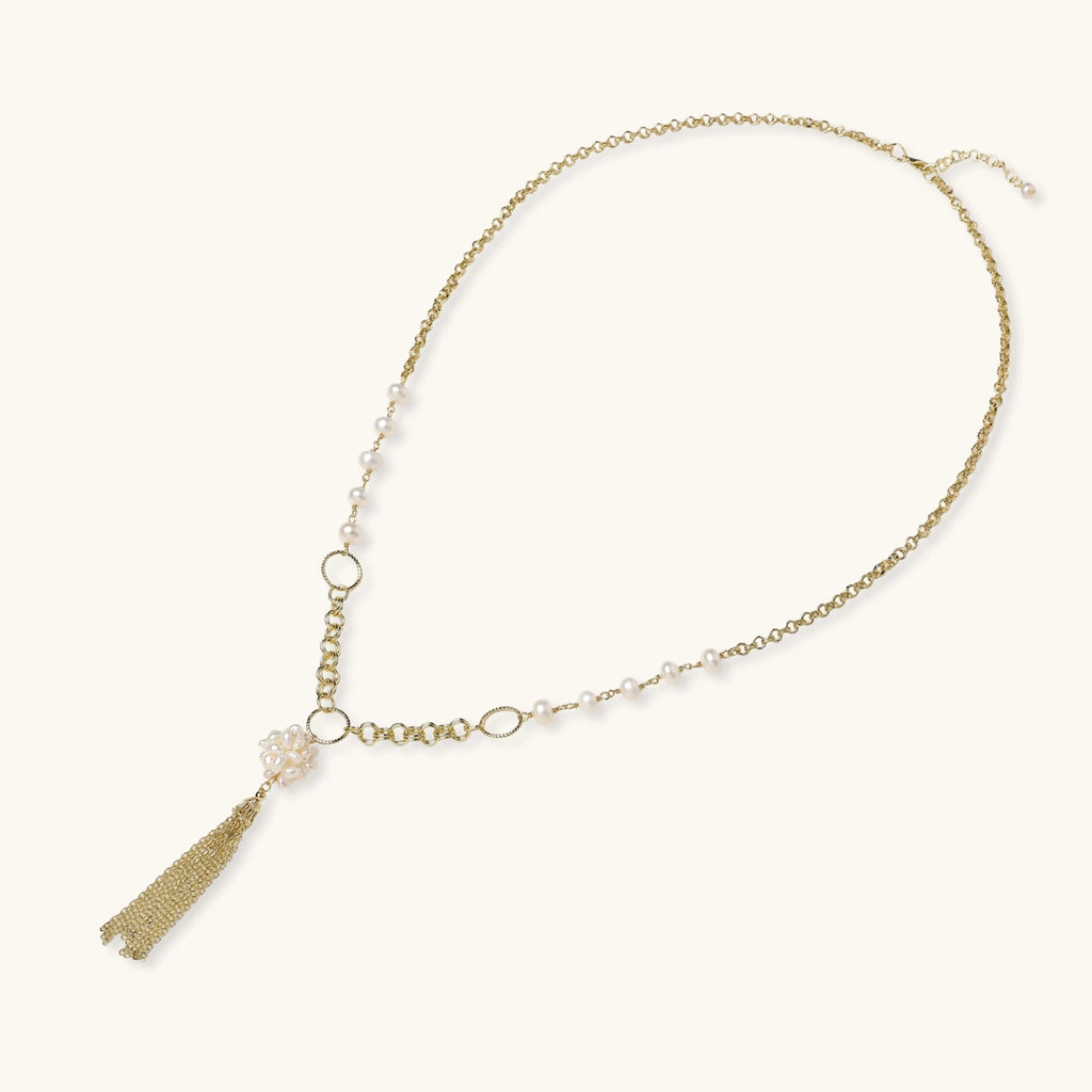 Oceanic Dreams Tassel Necklace