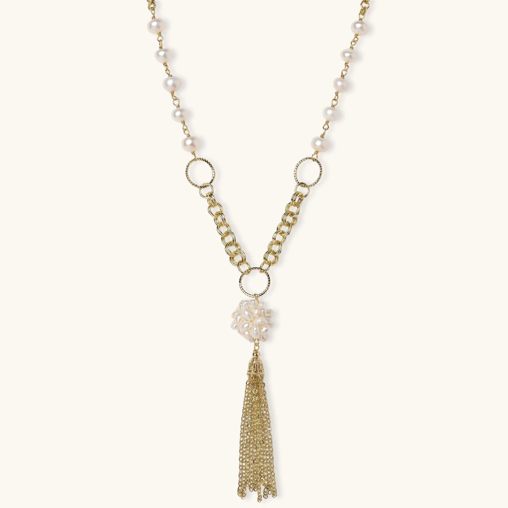 Oceanic Dreams Tassel Necklace