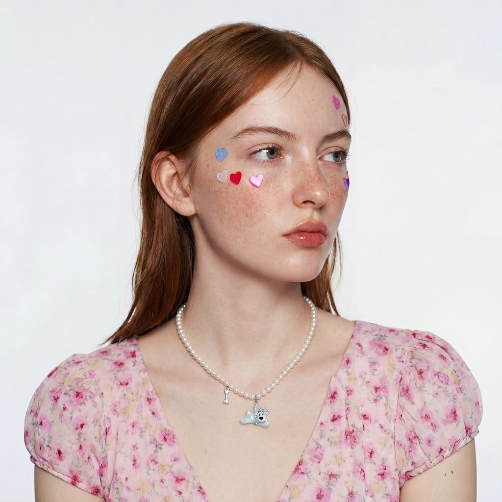 Moonlit Companion Pearl Necklace