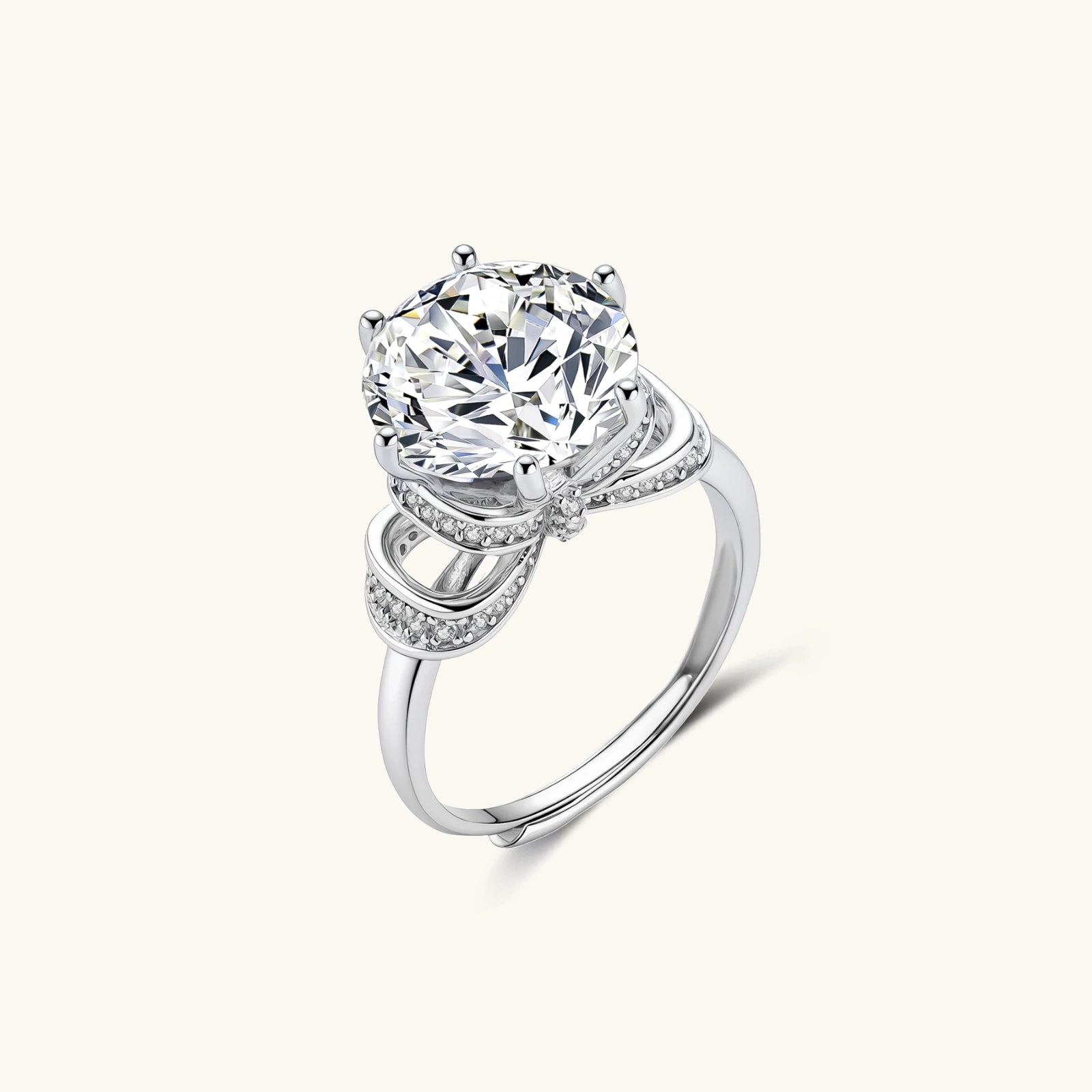 The Settlement Ring | 5 Carat Bow Statement Ring