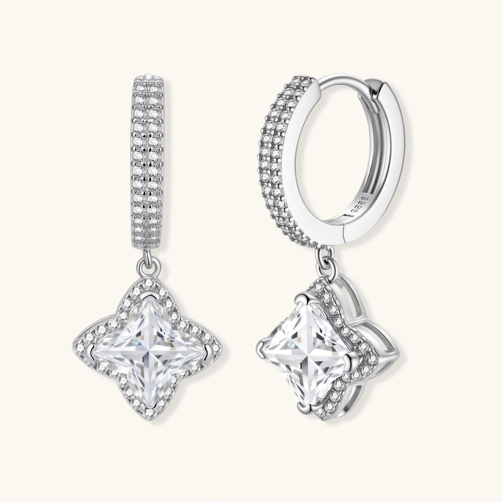 Anastasia Moissanite Dangle Earrings