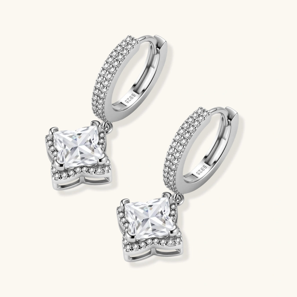 Anastasia Moissanite Dangle Earrings