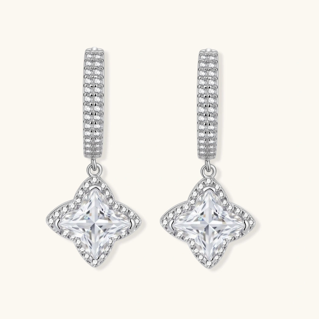 Anastasia Moissanite Dangle Earrings