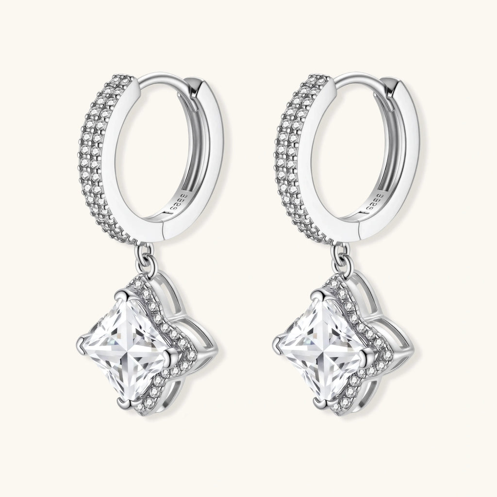 Anastasia Moissanite Dangle Earrings