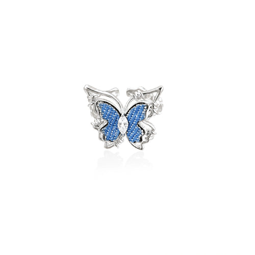 Azure Butterfly Ring