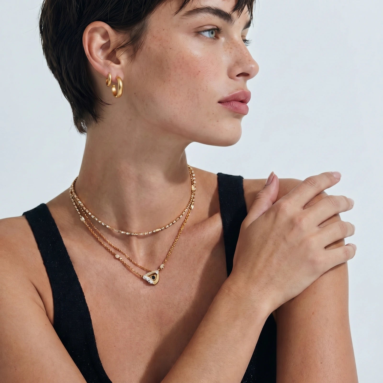Halo Hour Earring Set
