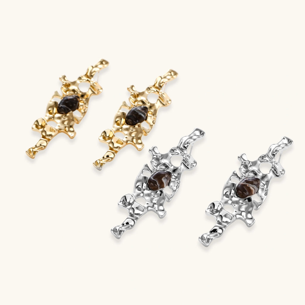Liquid Gold Flow Earrings
