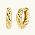 Ritz Carlton Huggie Hoops