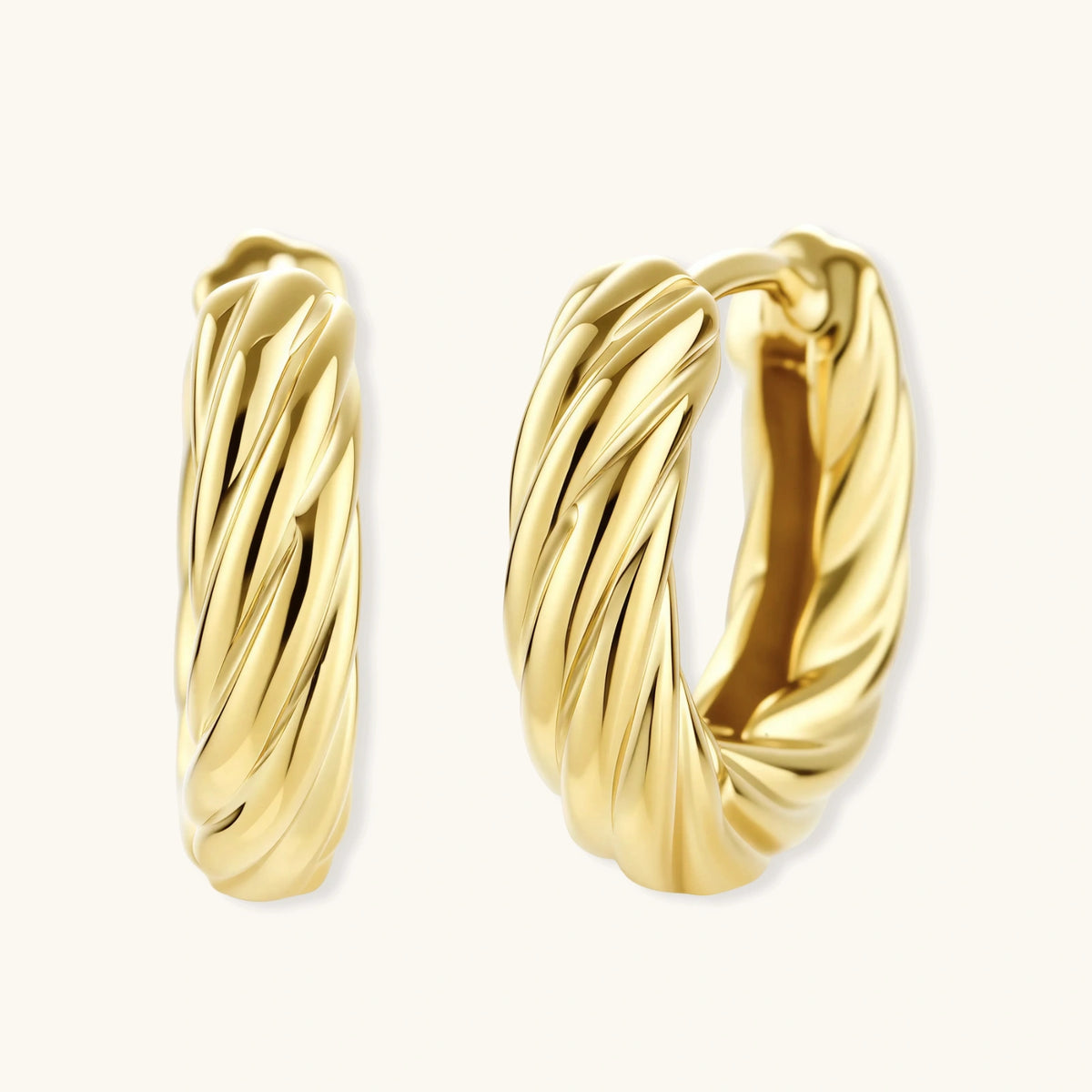 Ritz Carlton Huggie Hoops