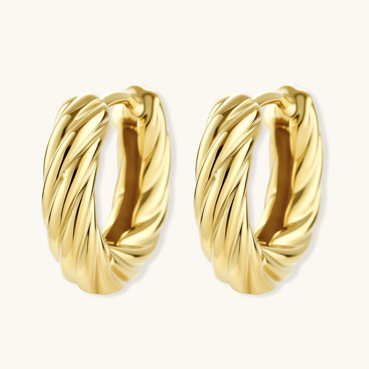 Ritz Carlton Huggie Hoops