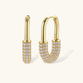 Champagne Standard Huggie Hoops