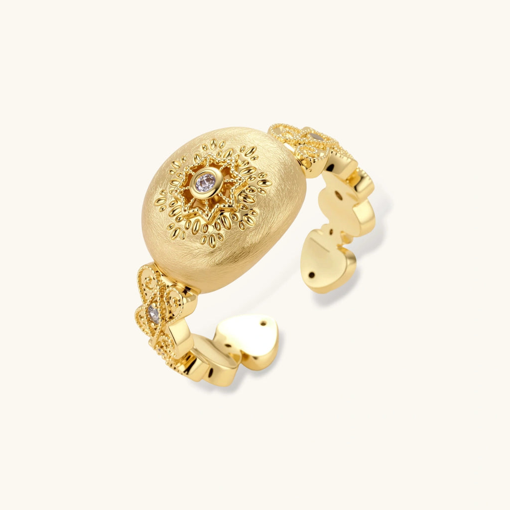 The Dowry Vintage Medallion Ring