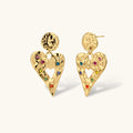 Color My Heart Drop Earrings