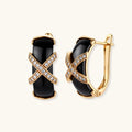 Toxic Traits Onyx Kiss Earrings